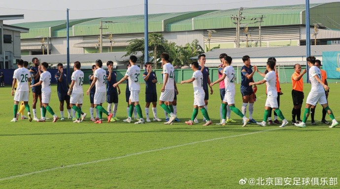  教學(xué)賽 : 北京國安1-2華城FC 林良銘助攻法比奧破門